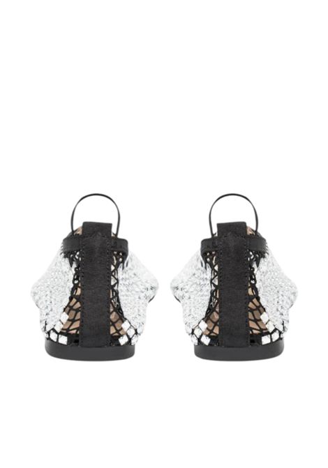 BOUNTY BLACK-SILVER BALLERINA TWENTY FOURHAITCH | shoes | S0114NER62PNERO